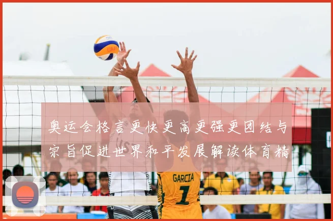 奥运会格言更快更高更强更团结与宗旨促进世界和平发展解读体育精神核心价值